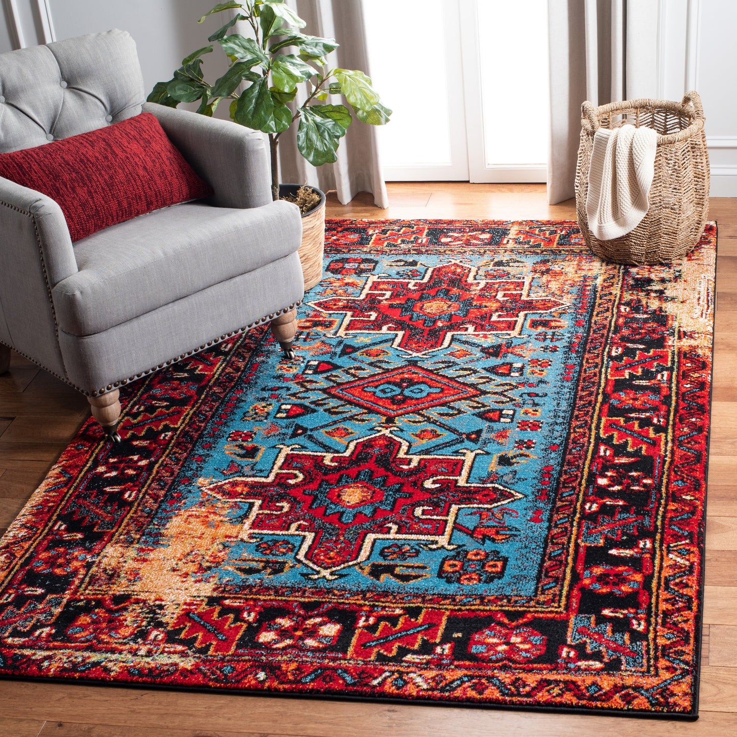 SAFAVIEH Tapis Oriental Vintage Hamadan Vina