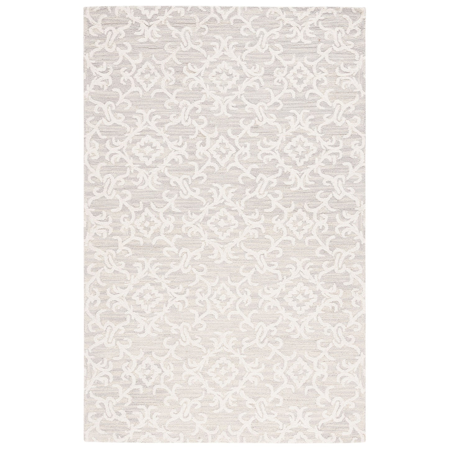SAFAVIEH, Tapis en laine floral moderne Vesela fait main