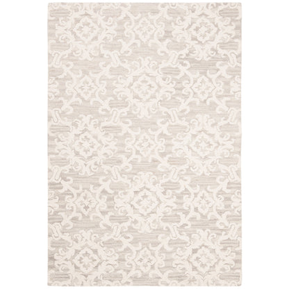 SAFAVIEH, Tapis en laine floral moderne Vesela fait main