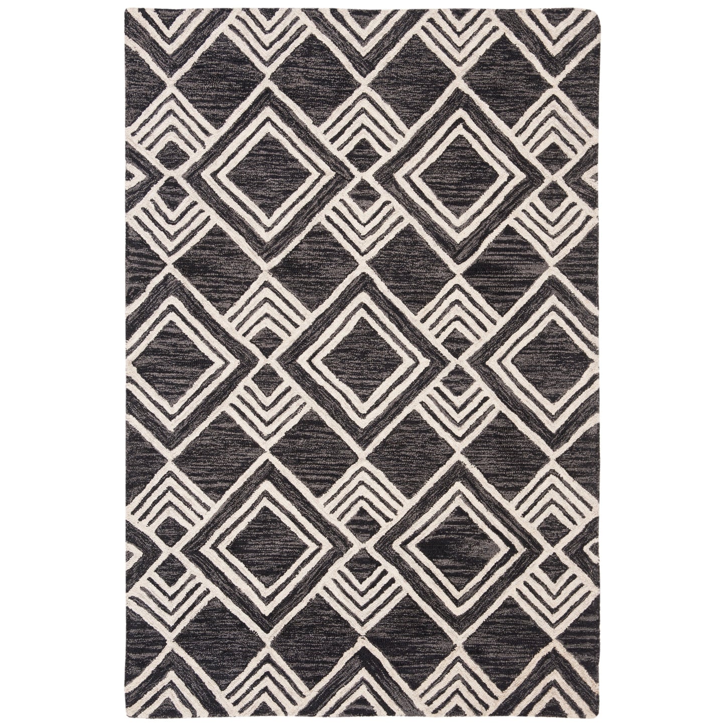 SAFAVIEH, Tapis en laine floral moderne Vesela fait main