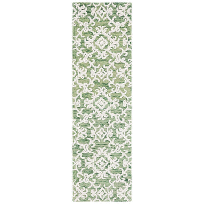 SAFAVIEH, Tapis en laine floral moderne Vesela fait main