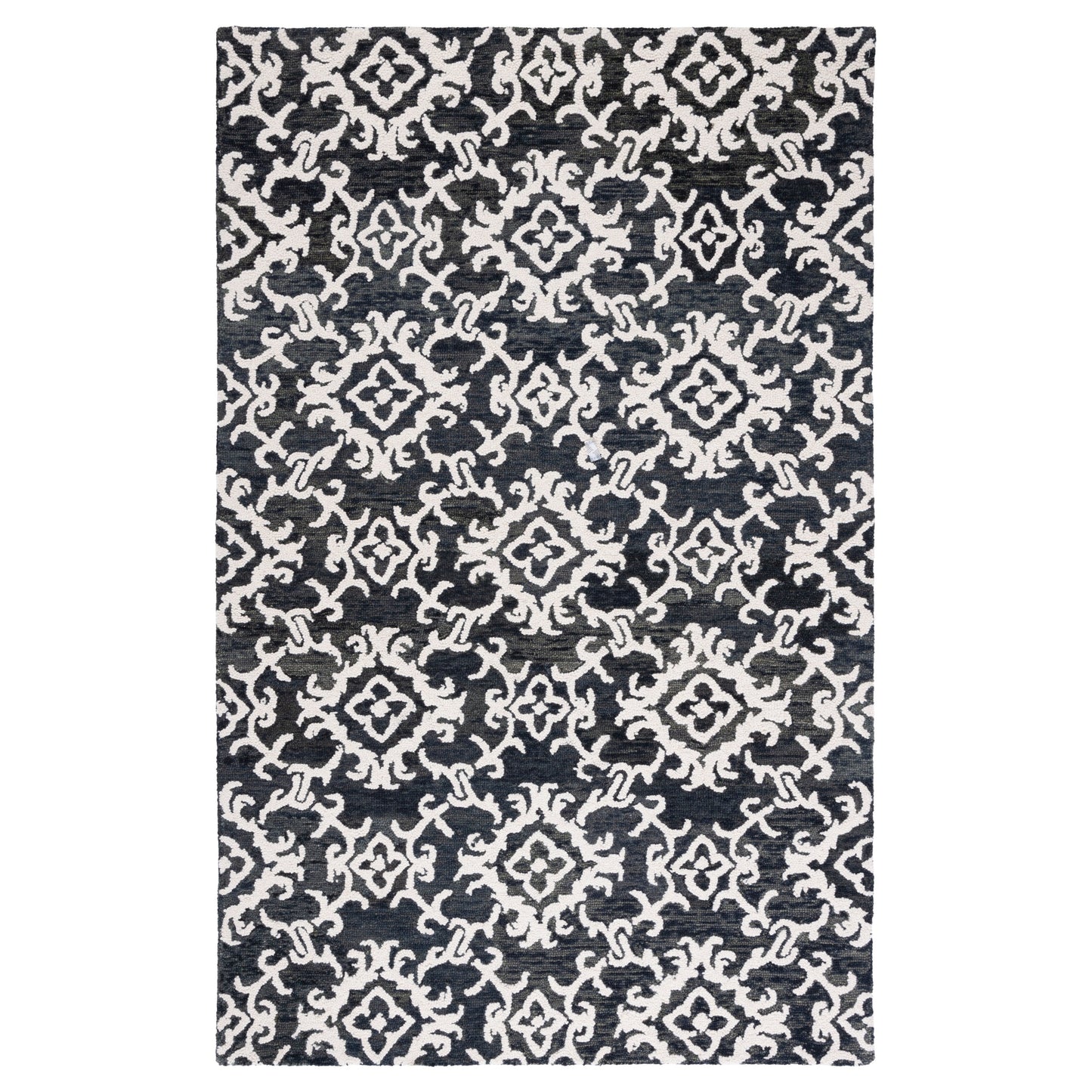 SAFAVIEH, Tapis en laine floral moderne Vesela fait main