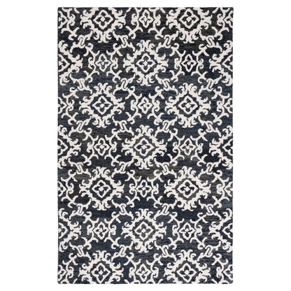 SAFAVIEH, Tapis en laine floral moderne Vesela fait main