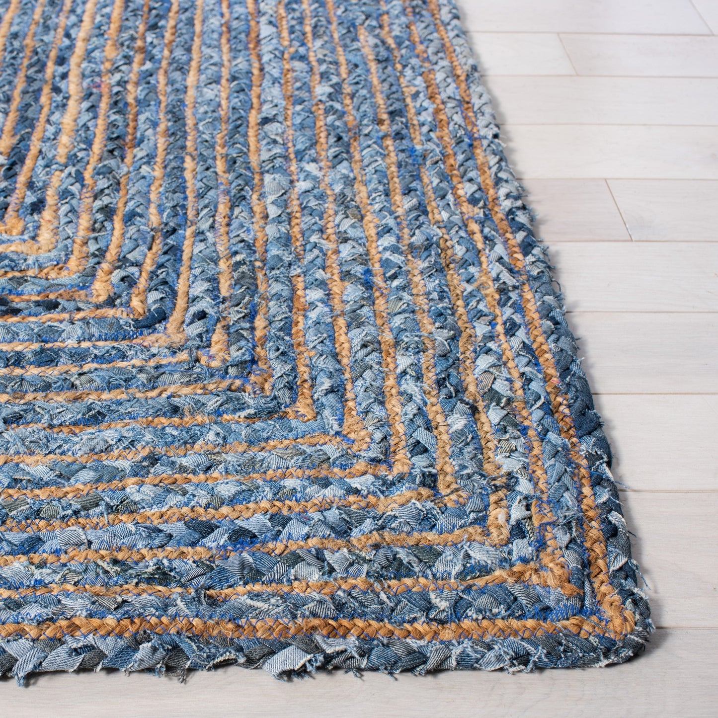 SAFAVIEH, Tapis côtier en jute bohème fait main Cape Cod Rietie