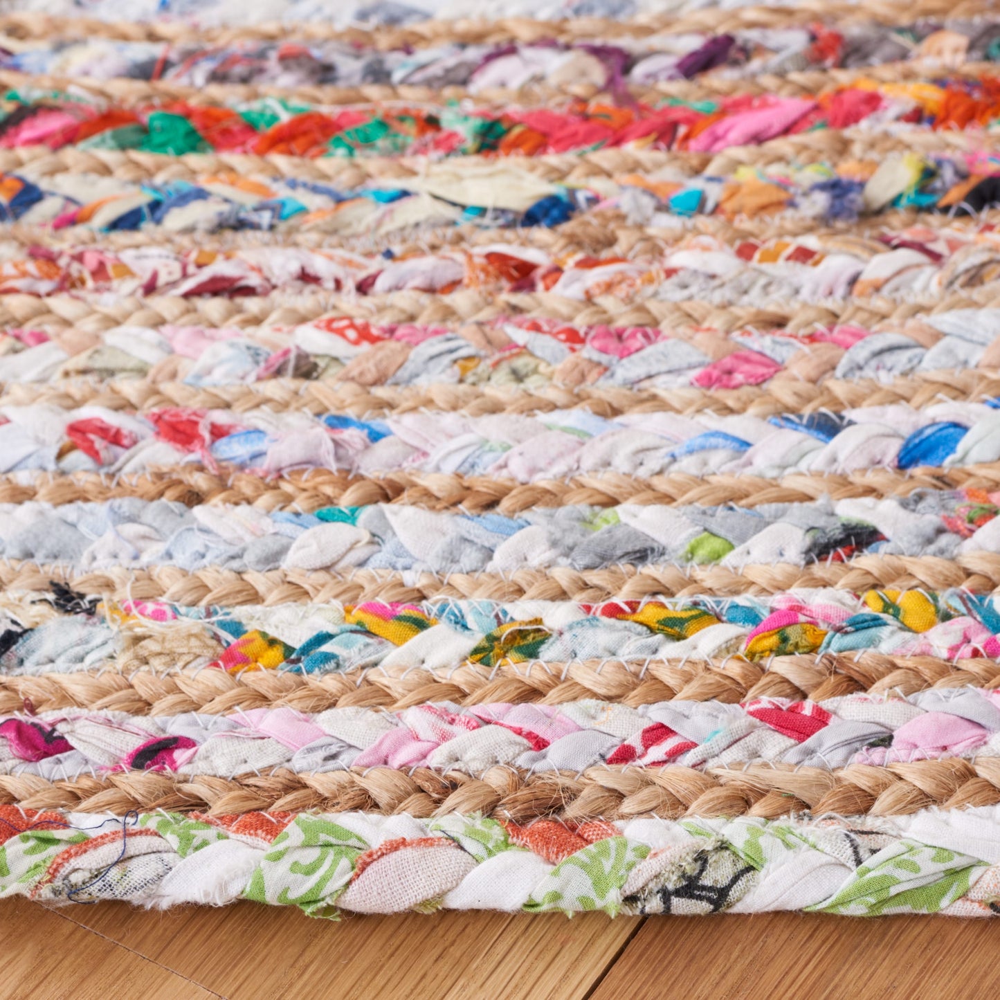 SAFAVIEH, Tapis côtier en jute bohème fait main Cape Cod Rietie