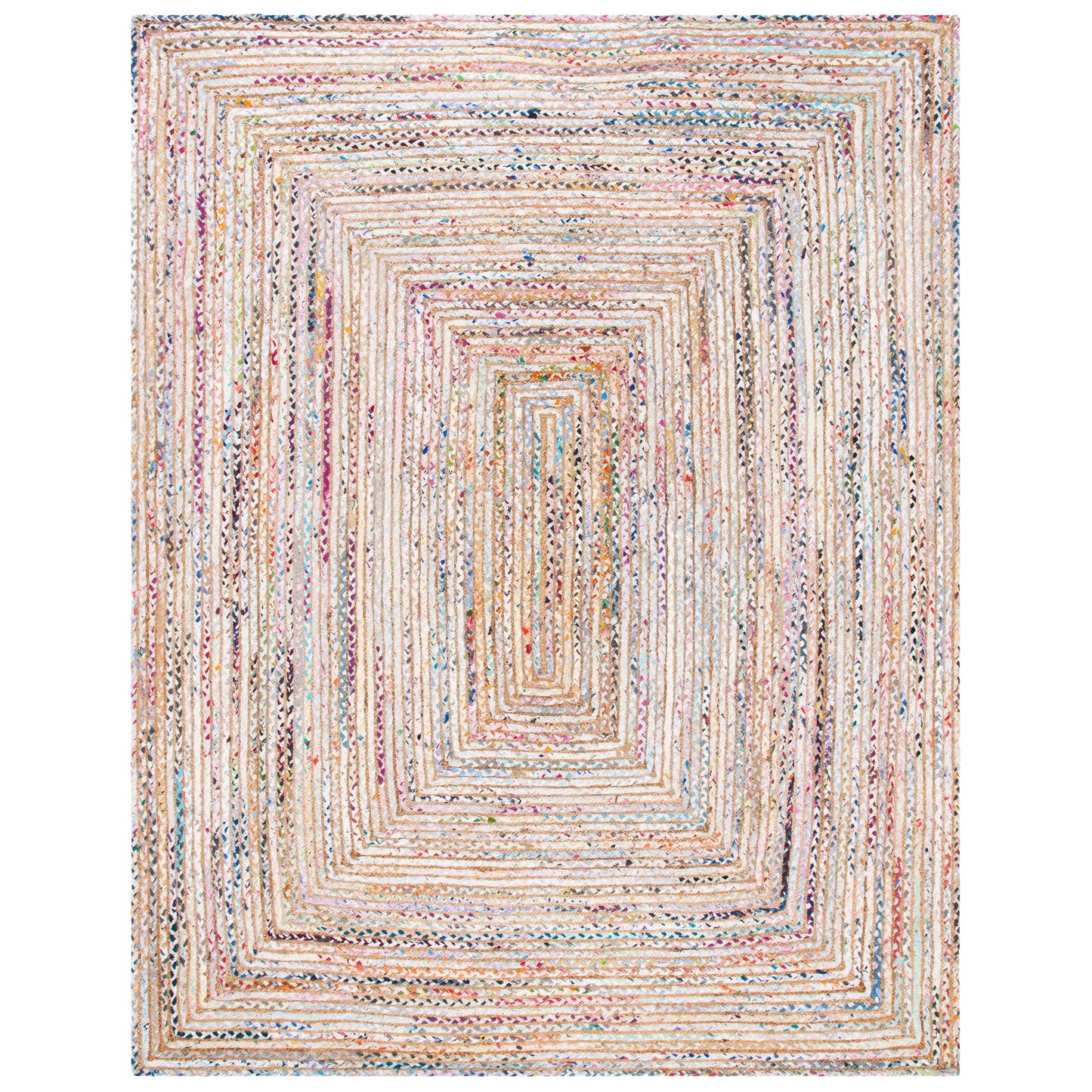 SAFAVIEH, Tapis côtier en jute bohème fait main Cape Cod Rietie