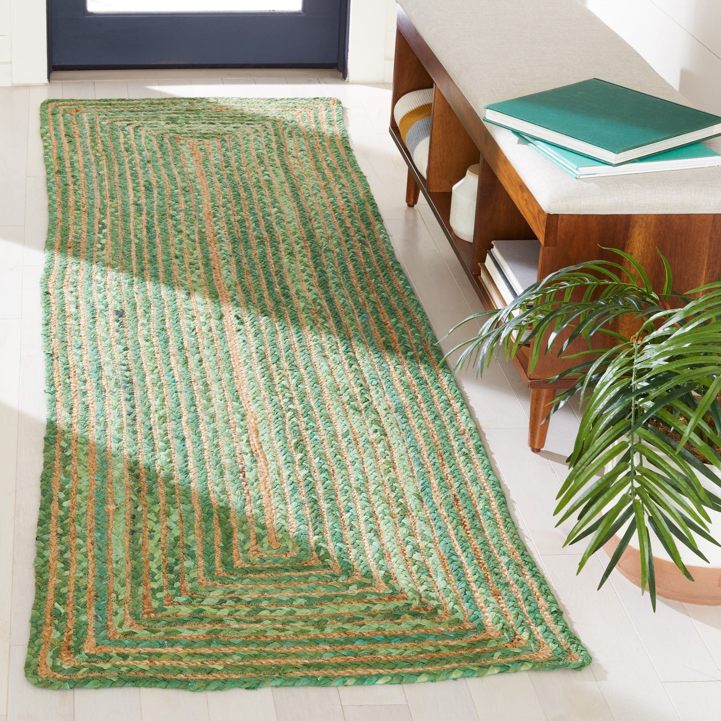SAFAVIEH, Tapis côtier en jute bohème fait main Cape Cod Rietie