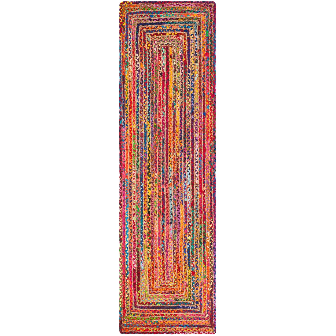 SAFAVIEH, Tapis côtier en jute bohème fait main Cape Cod Rietie