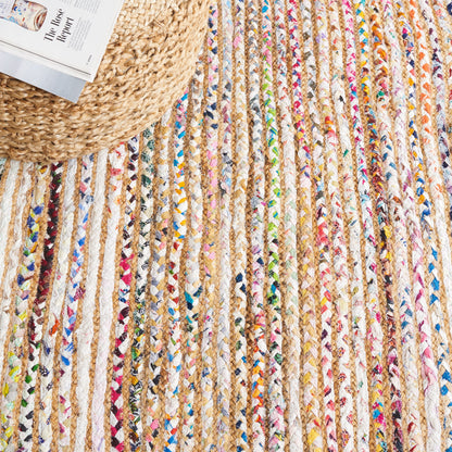 SAFAVIEH, Tapis côtier en jute bohème fait main Cape Cod Rietie