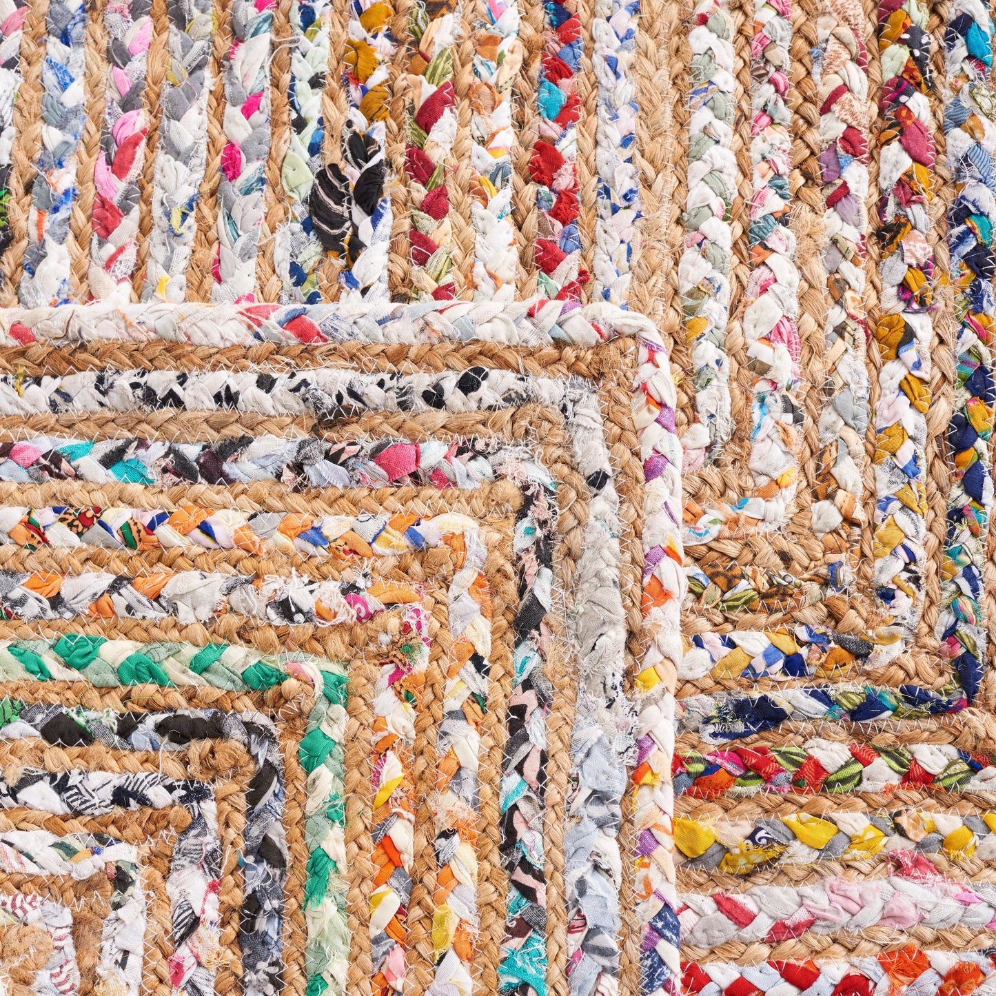 SAFAVIEH, Tapis côtier en jute bohème fait main Cape Cod Rietie