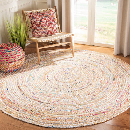 SAFAVIEH, Tapis côtier en jute bohème fait main Cape Cod Rietie
