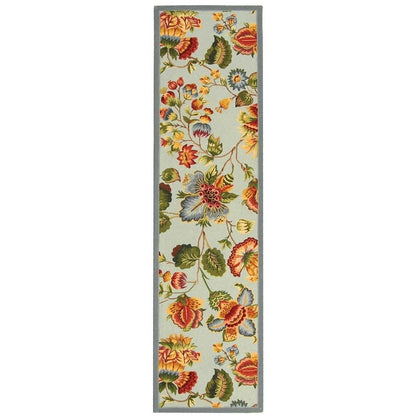 SAFAVIEH, tapis Chelsea Jurendine en laine florale fait main, style campagne française