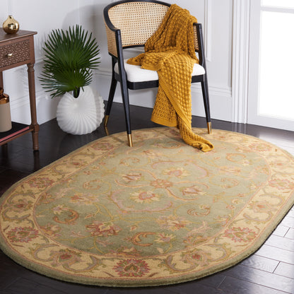 SAFAVIEH, tapis oriental traditionnel en laine fait main, héritage byzantin