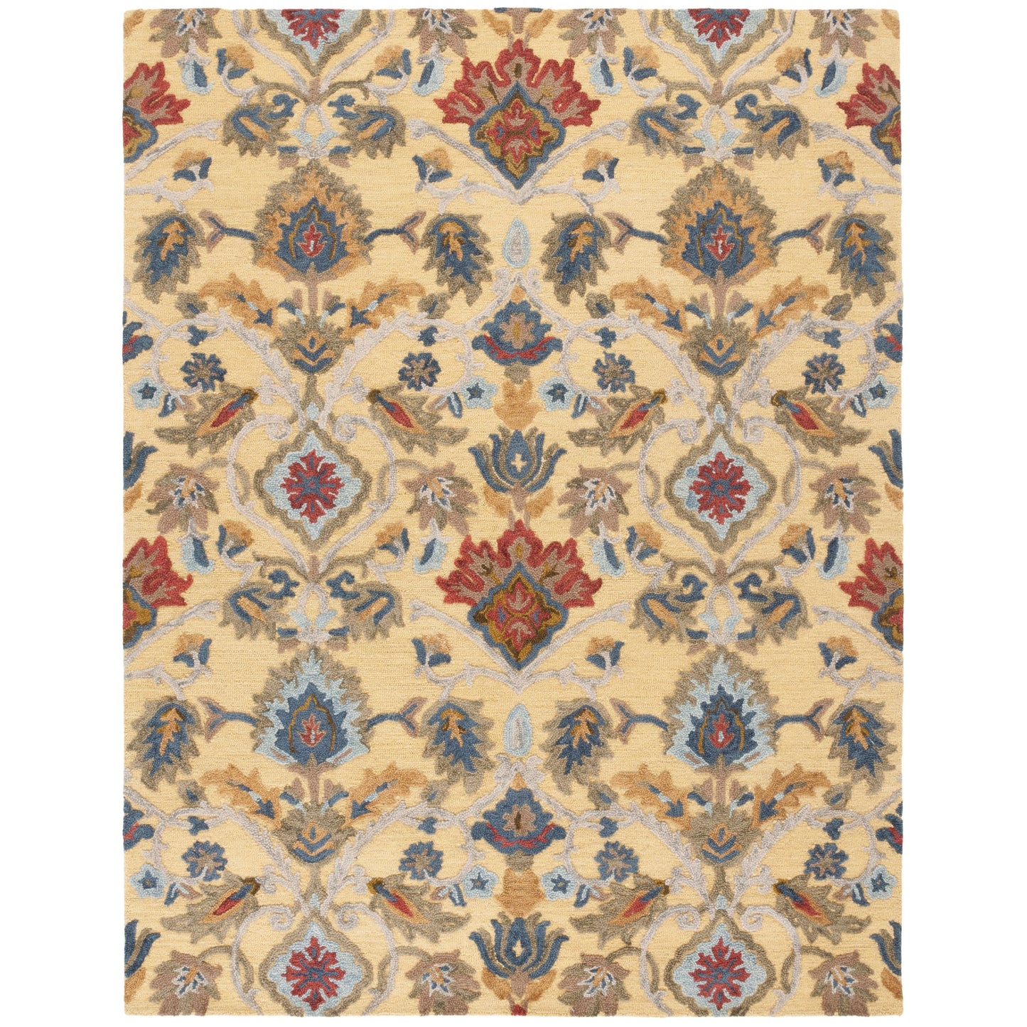 SAFAVIEH, tapis en laine fait main Marietje Blossom French Country