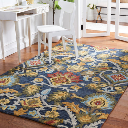 SAFAVIEH, tapis en laine fait main Marietje Blossom French Country