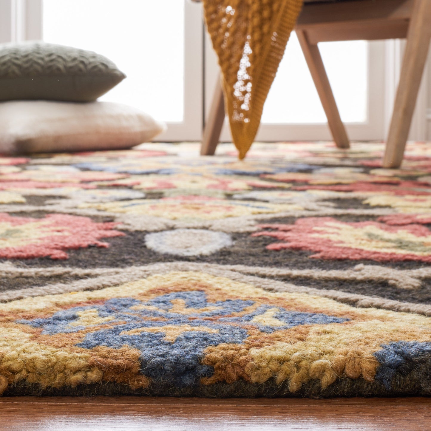 SAFAVIEH, tapis en laine fait main Marietje Blossom French Country