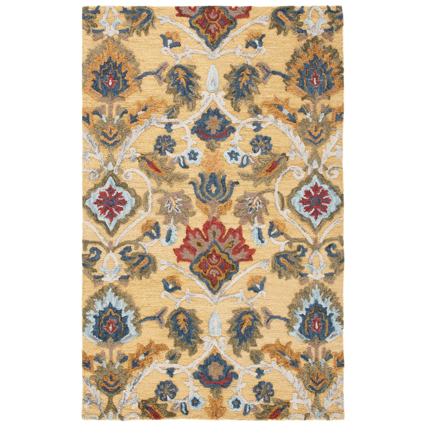 SAFAVIEH, tapis en laine fait main Marietje Blossom French Country