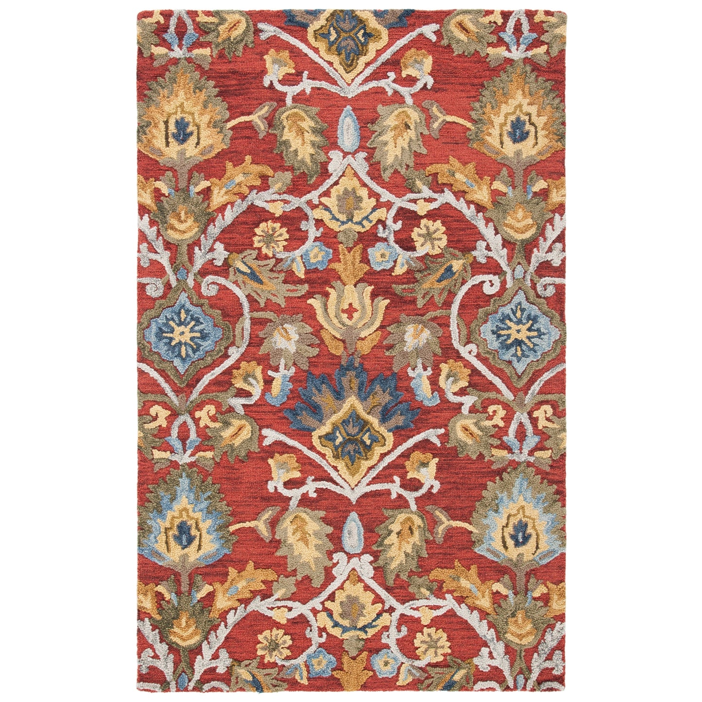 SAFAVIEH, tapis en laine fait main Marietje Blossom French Country