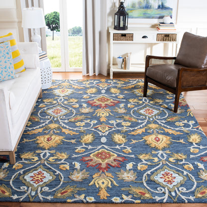 SAFAVIEH, tapis en laine fait main Marietje Blossom French Country