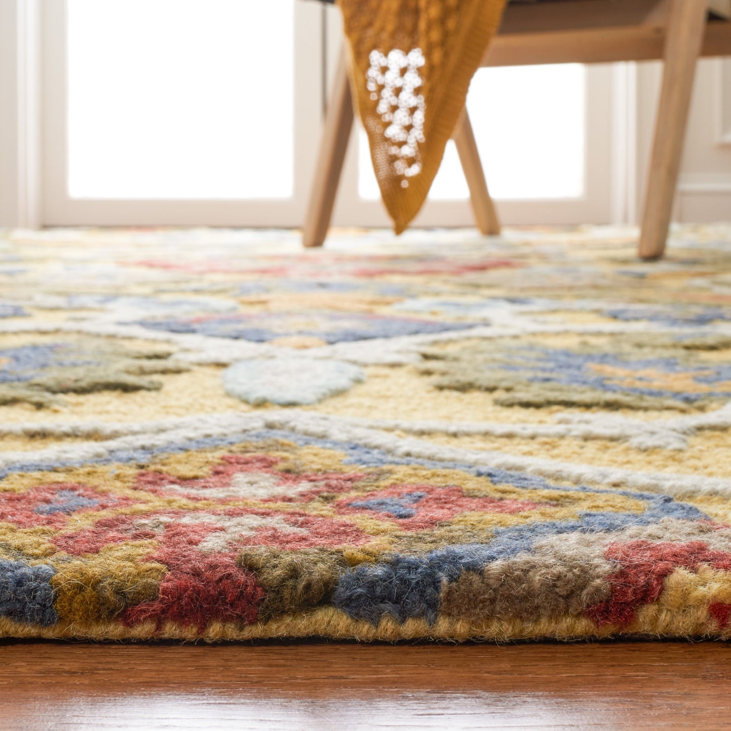 SAFAVIEH, tapis en laine fait main Marietje Blossom French Country
