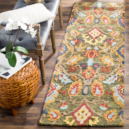 SAFAVIEH, tapis en laine fait main Marietje Blossom French Country