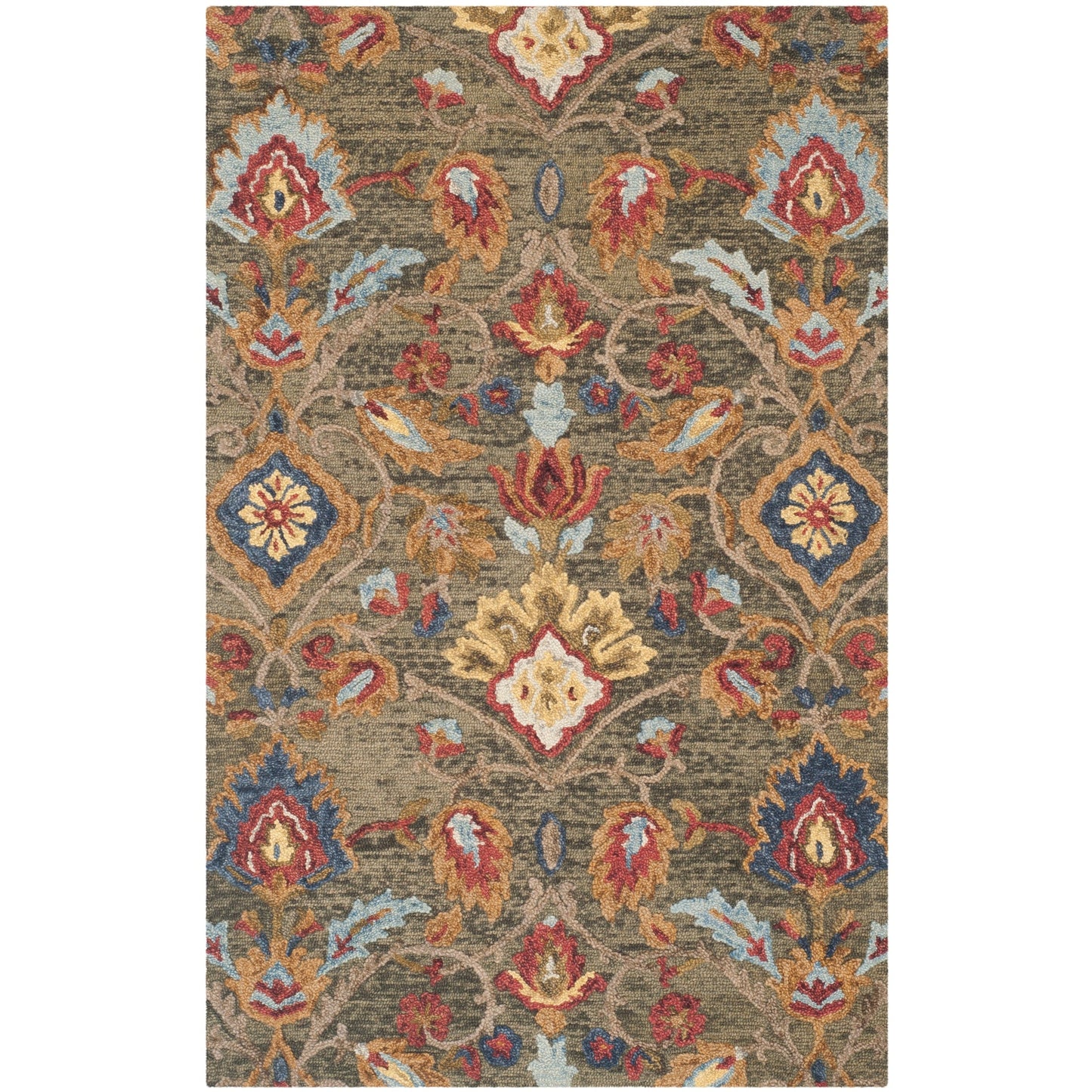 SAFAVIEH, tapis en laine fait main Marietje Blossom French Country