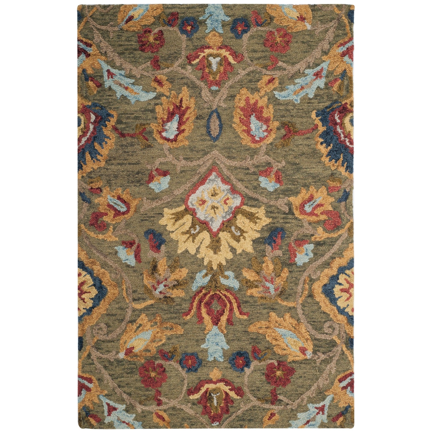 SAFAVIEH, tapis en laine fait main Marietje Blossom French Country