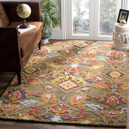 SAFAVIEH, tapis en laine fait main Marietje Blossom French Country