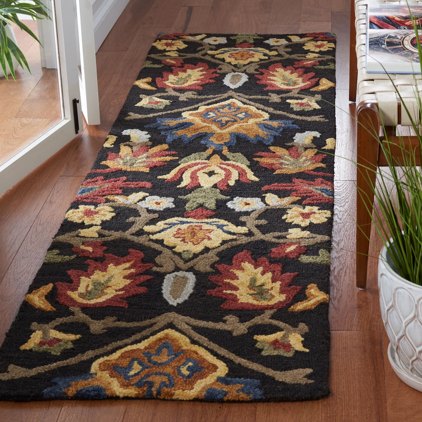 SAFAVIEH, tapis en laine fait main Marietje Blossom French Country