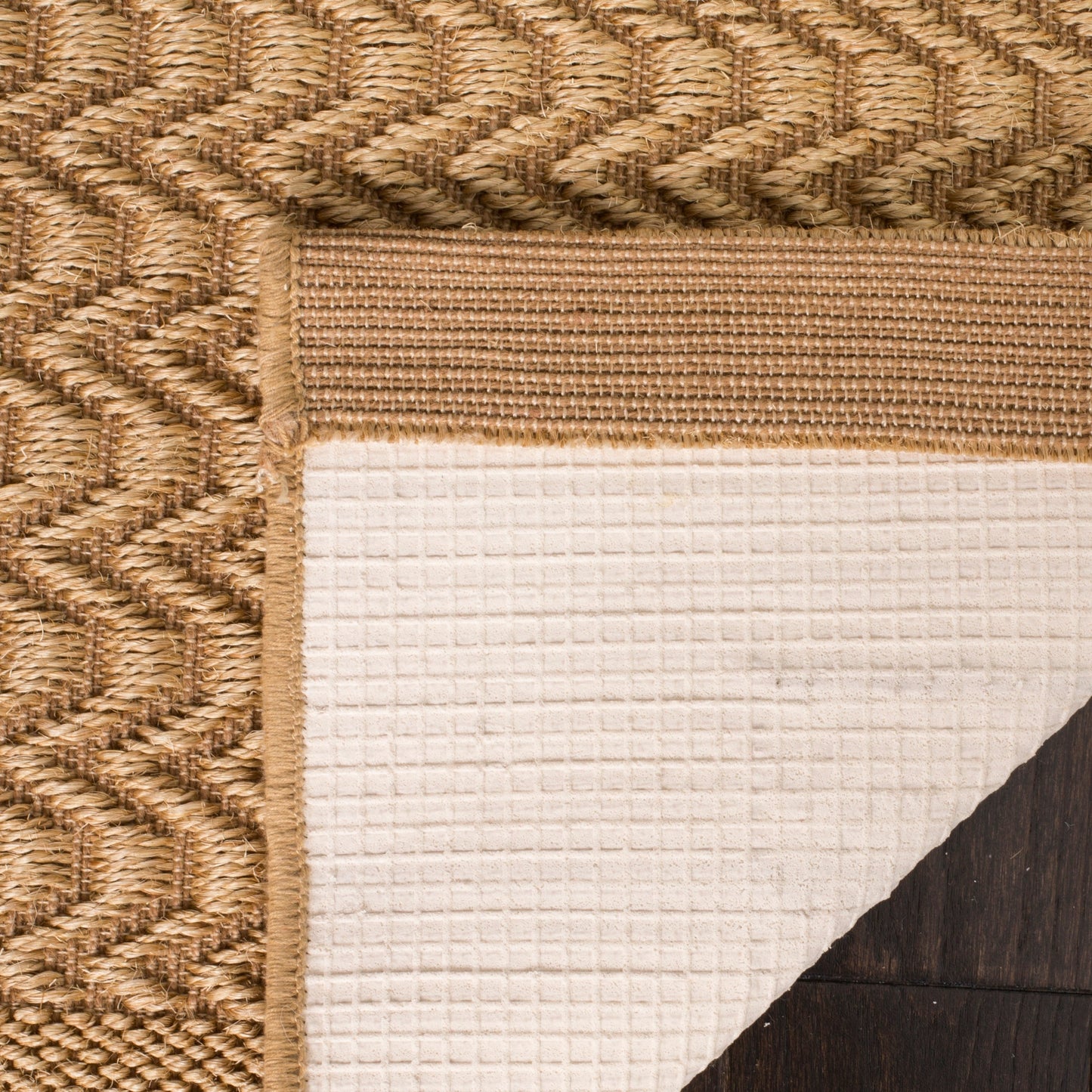 SAFAVIEH, Tapis en sisal moderne nacré Palm Beach