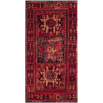 SAFAVIEH, Tapis Oriental Vintage Hamadan Lilla en détresse