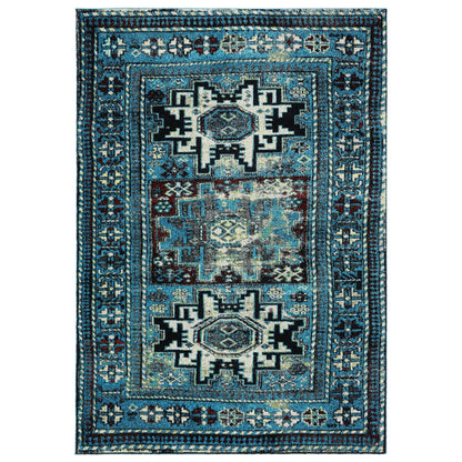 SAFAVIEH, Tapis Oriental Vintage Hamadan Lilla en détresse