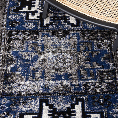 SAFAVIEH, Tapis Oriental Vintage Hamadan Lilla en détresse
