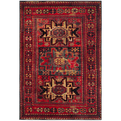 SAFAVIEH, Tapis Oriental Vintage Hamadan Lilla en détresse