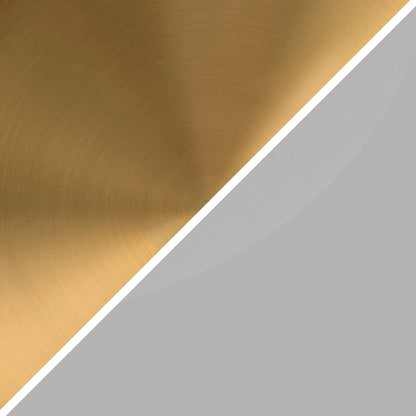 Lampadaire Simone à 2 lumières avec abat-jour en tissu