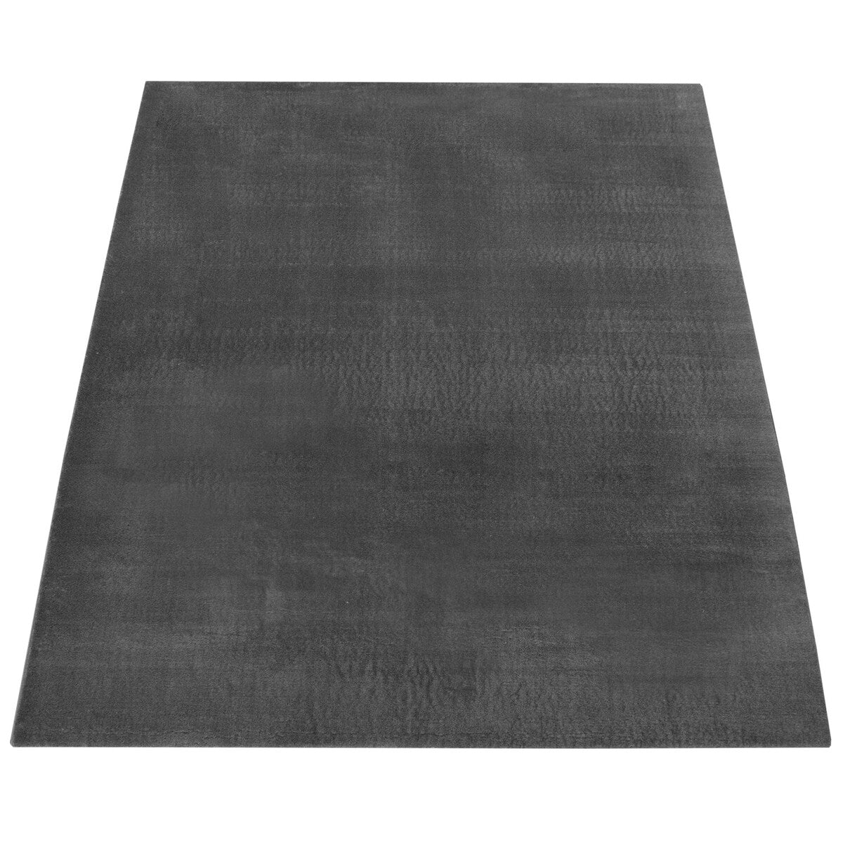 Tapis doux et lavable avec envers antidérapant, couleurs unies
