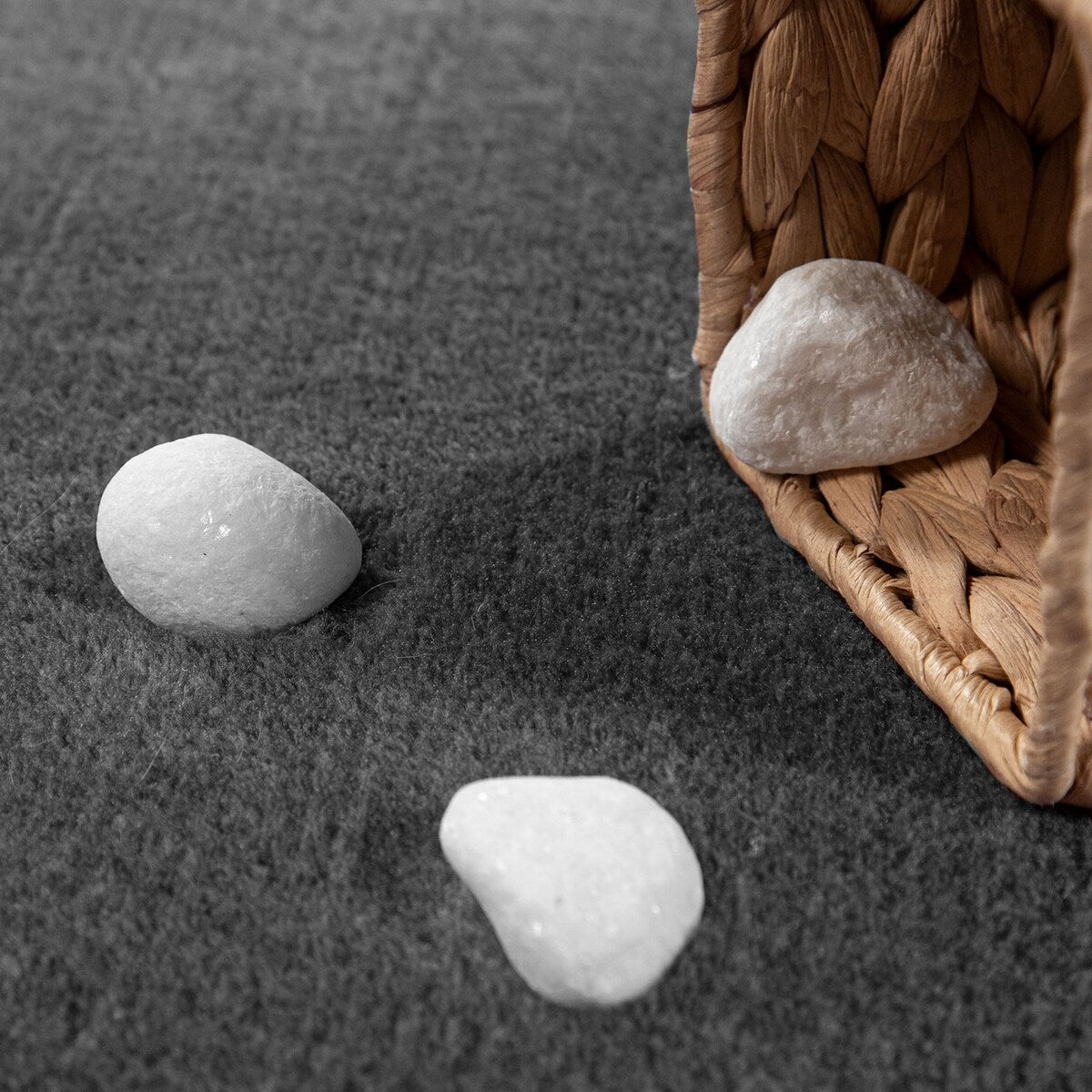 Tapis doux et lavable avec envers antidérapant, couleurs unies