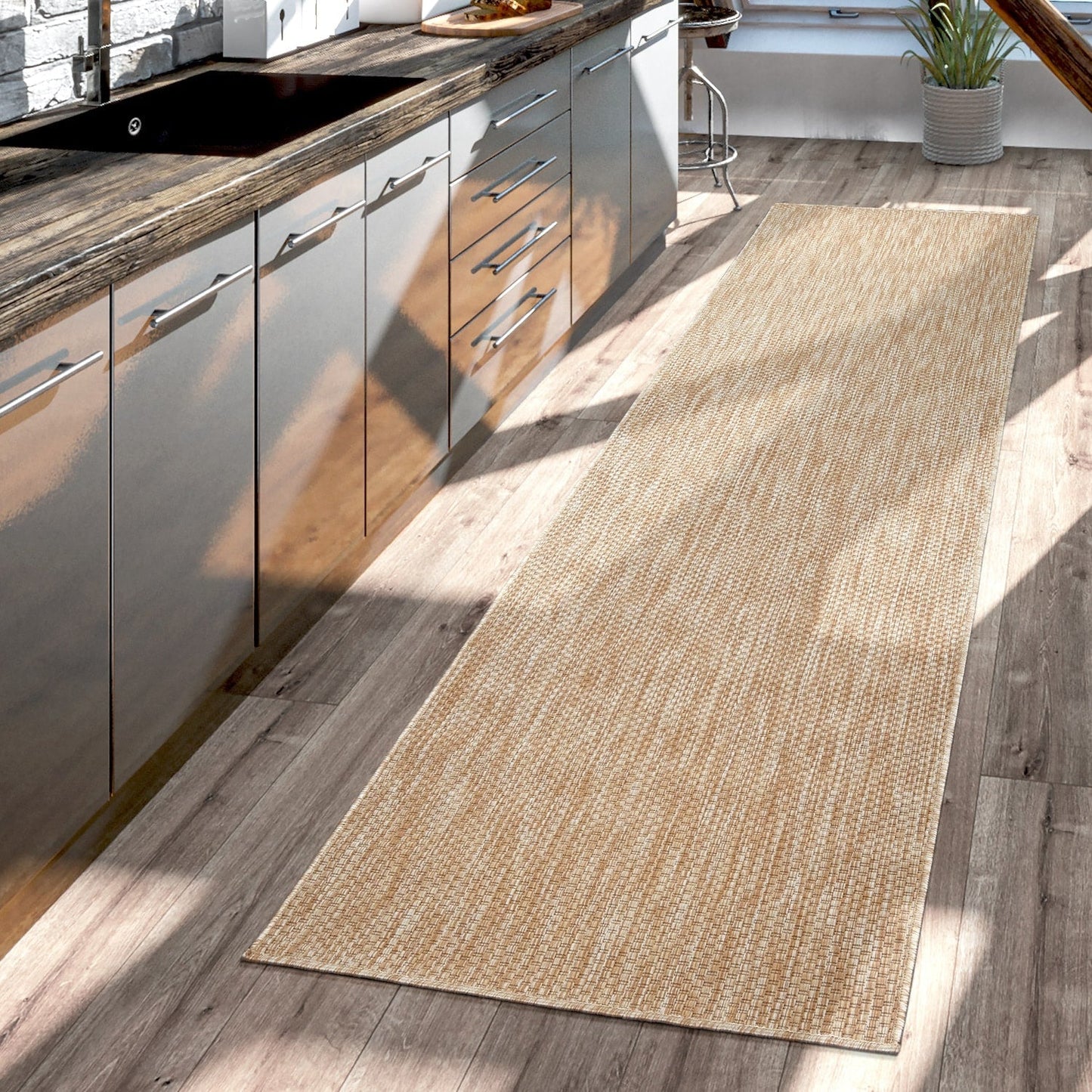Tapis d'extérieur imperméable et varié pour patio