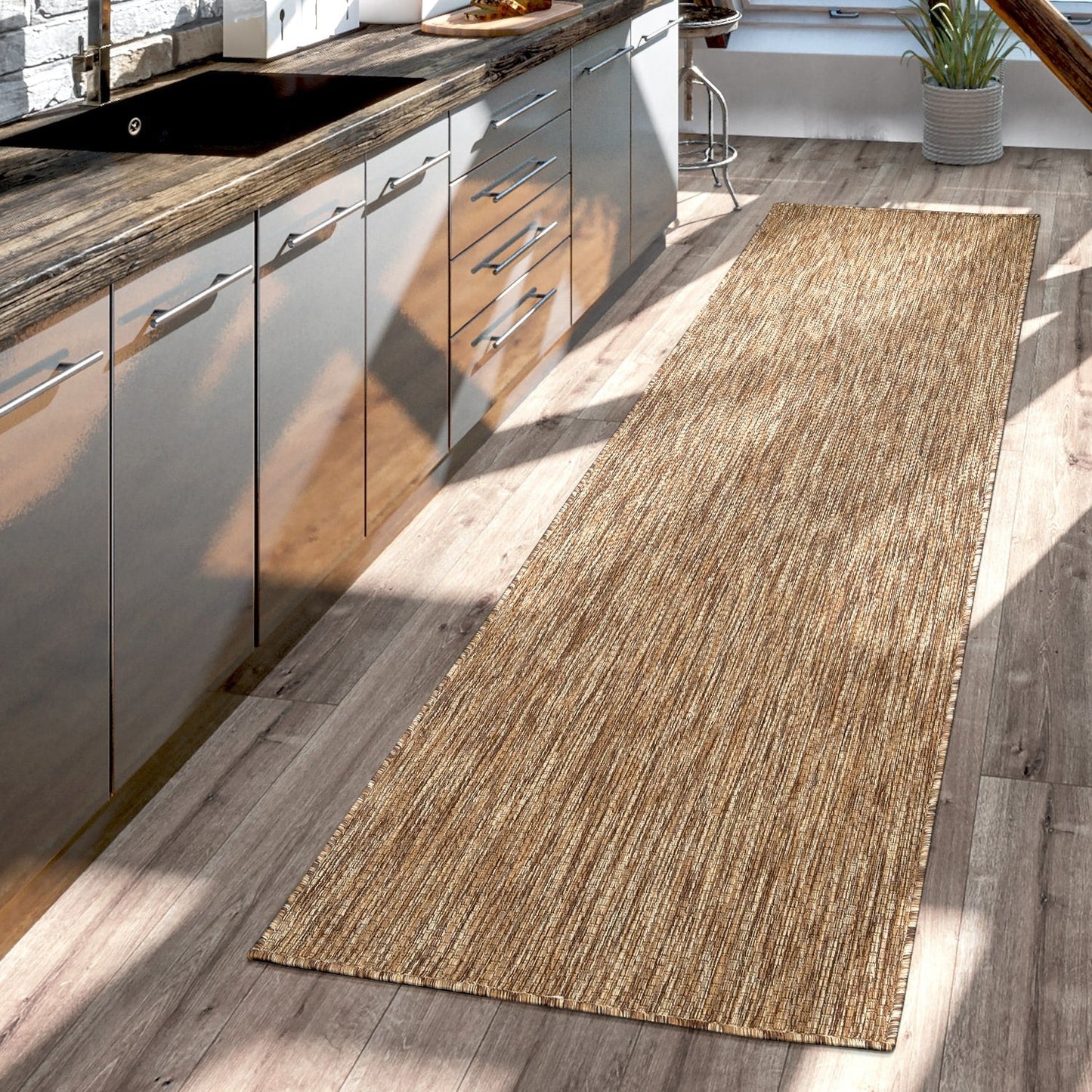 Tapis d'extérieur imperméable et varié pour patio