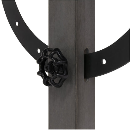 Table à dessin vintage en bois de 36 pouces avec plateau réglable en angle pour le dessin