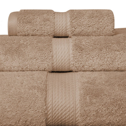 Ensemble de serviettes 3 pièces en coton égyptien épais de qualité supérieure