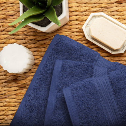 Ensemble de serviettes 3 pièces en coton égyptien épais de qualité supérieure