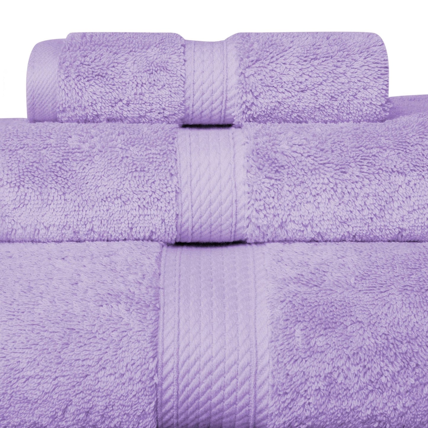 Ensemble de serviettes 3 pièces en coton égyptien épais de qualité supérieure