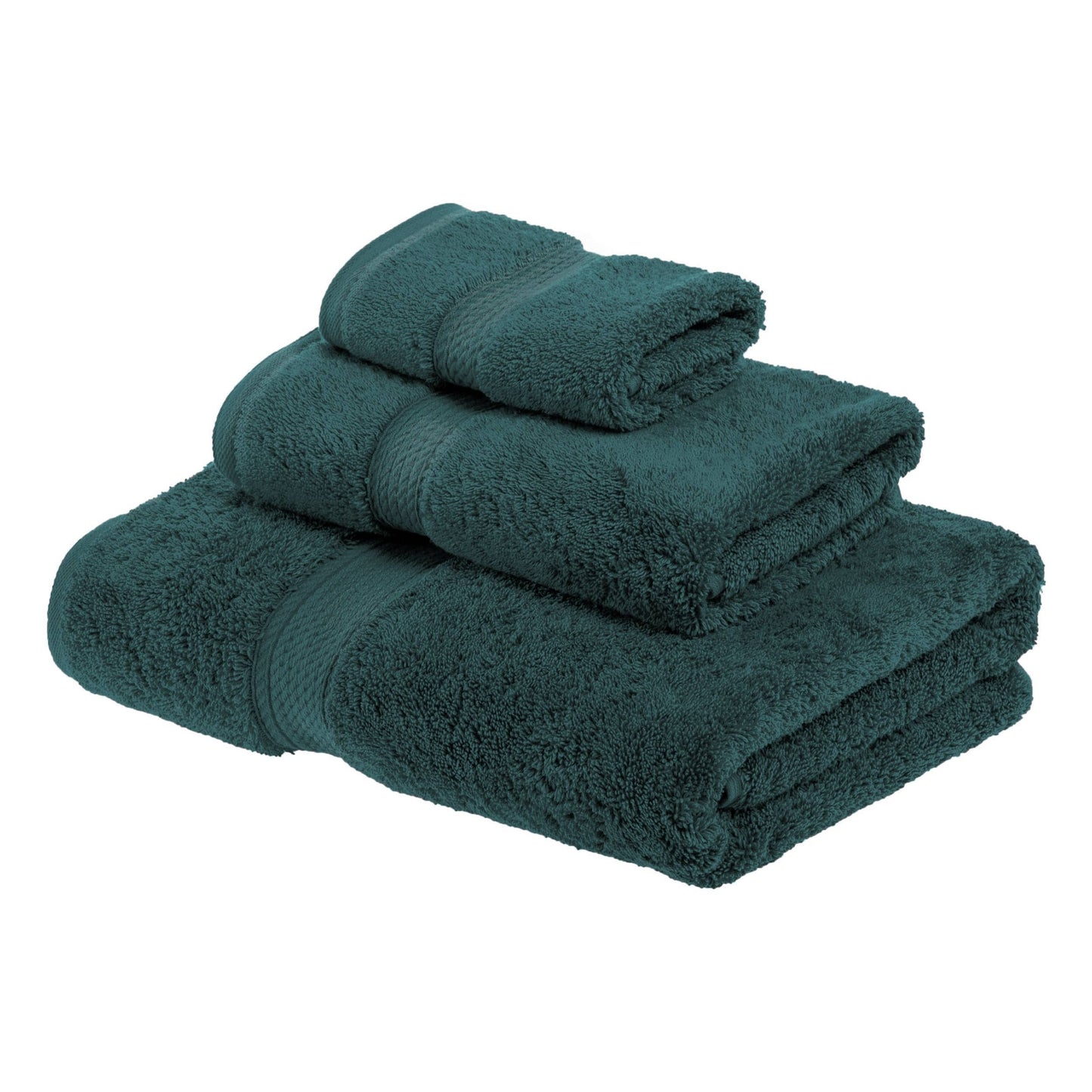 Ensemble de serviettes 3 pièces en coton égyptien épais de qualité supérieure