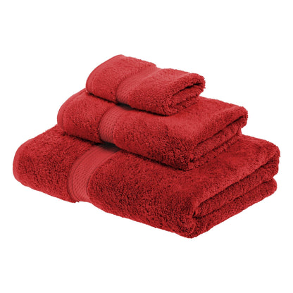 Ensemble de serviettes 3 pièces en coton égyptien épais de qualité supérieure