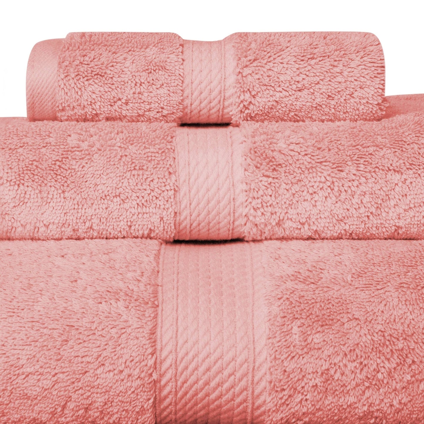 Ensemble de serviettes 3 pièces en coton égyptien épais de qualité supérieure