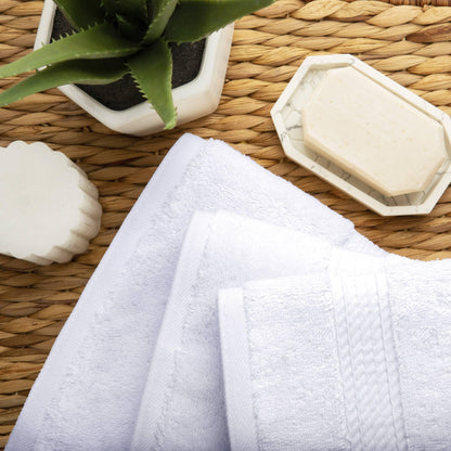 Ensemble de serviettes 3 pièces en coton égyptien épais de qualité supérieure