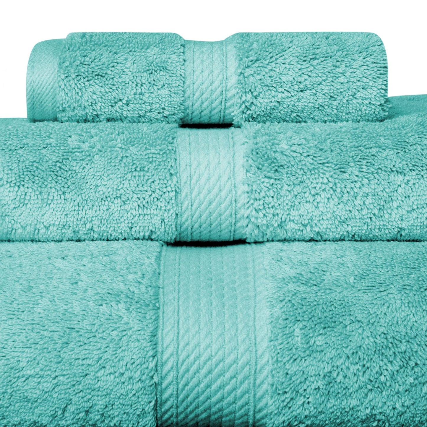 Ensemble de serviettes 3 pièces en coton égyptien épais de qualité supérieure