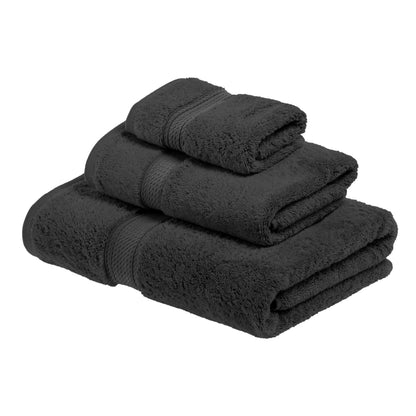 Ensemble de serviettes 3 pièces en coton égyptien épais de qualité supérieure