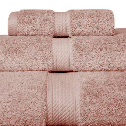 Ensemble de serviettes 3 pièces en coton égyptien épais de qualité supérieure